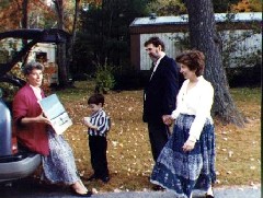 Ann Bennett; Benjamin Laramie; Dewey Laramie; Wedding day